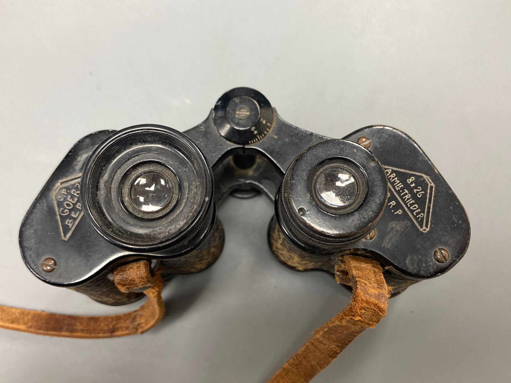 A pair of German binoculars